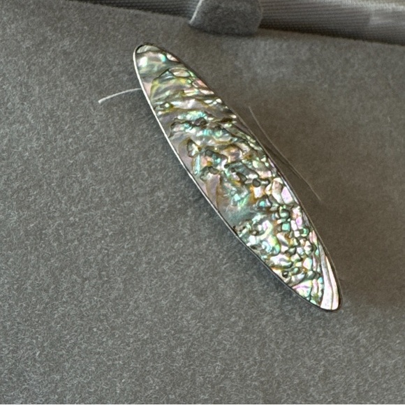 Vintage Ana Sosa Fish Brooch Sterling Silver Abalone Sailfish Marlin